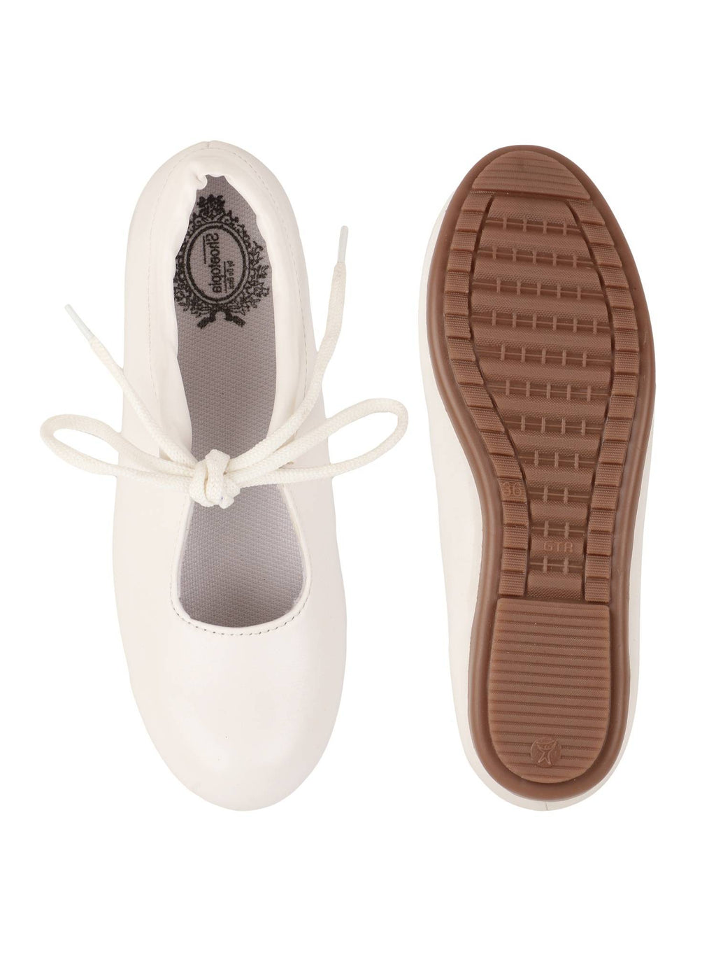 Women White Solid Casual Shoes | F61 - view 4