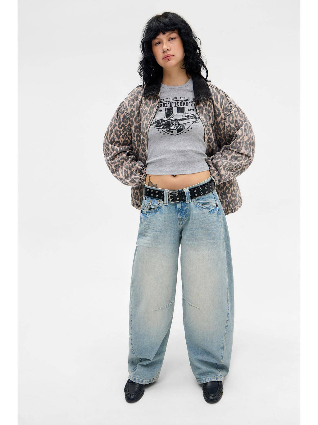 Kayla Cocoon Bleach Blue Jeans | BG78 - view 2
