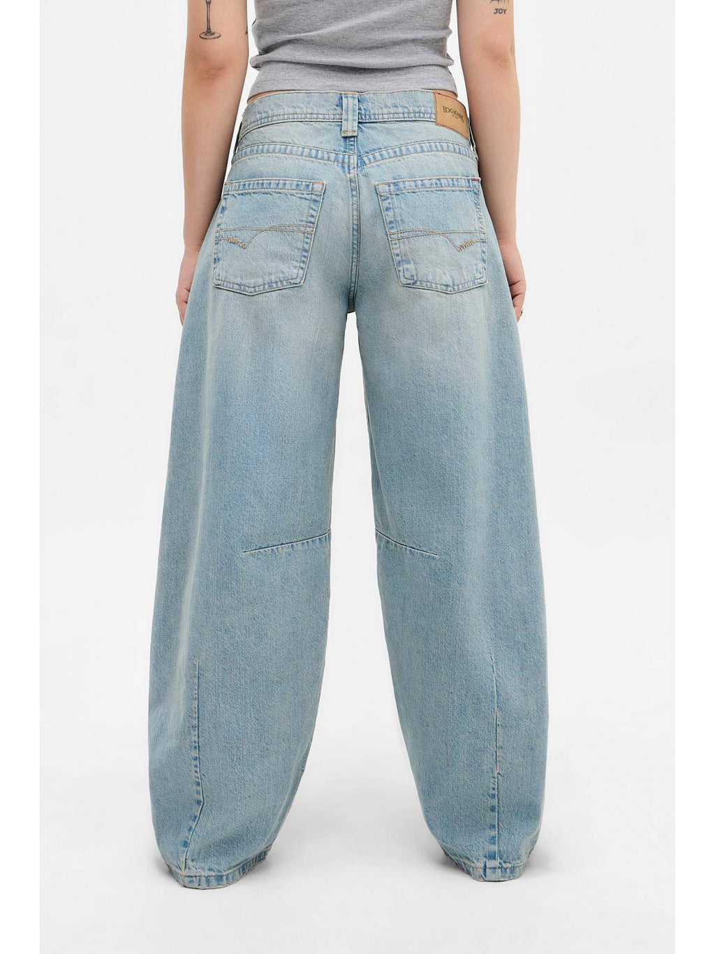 Kayla Cocoon Bleach Blue Jeans | BG78 - view 3