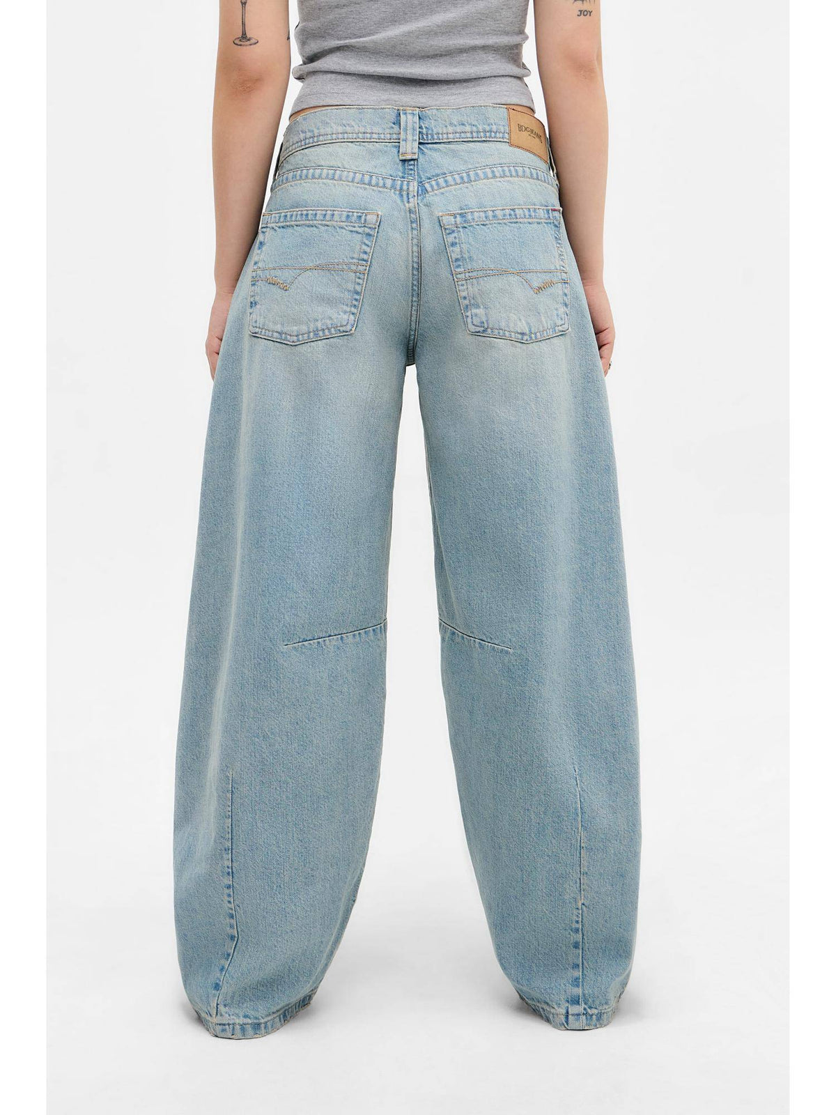 Kayla Cocoon Bleach Blue Jeans | BG78 - view 3