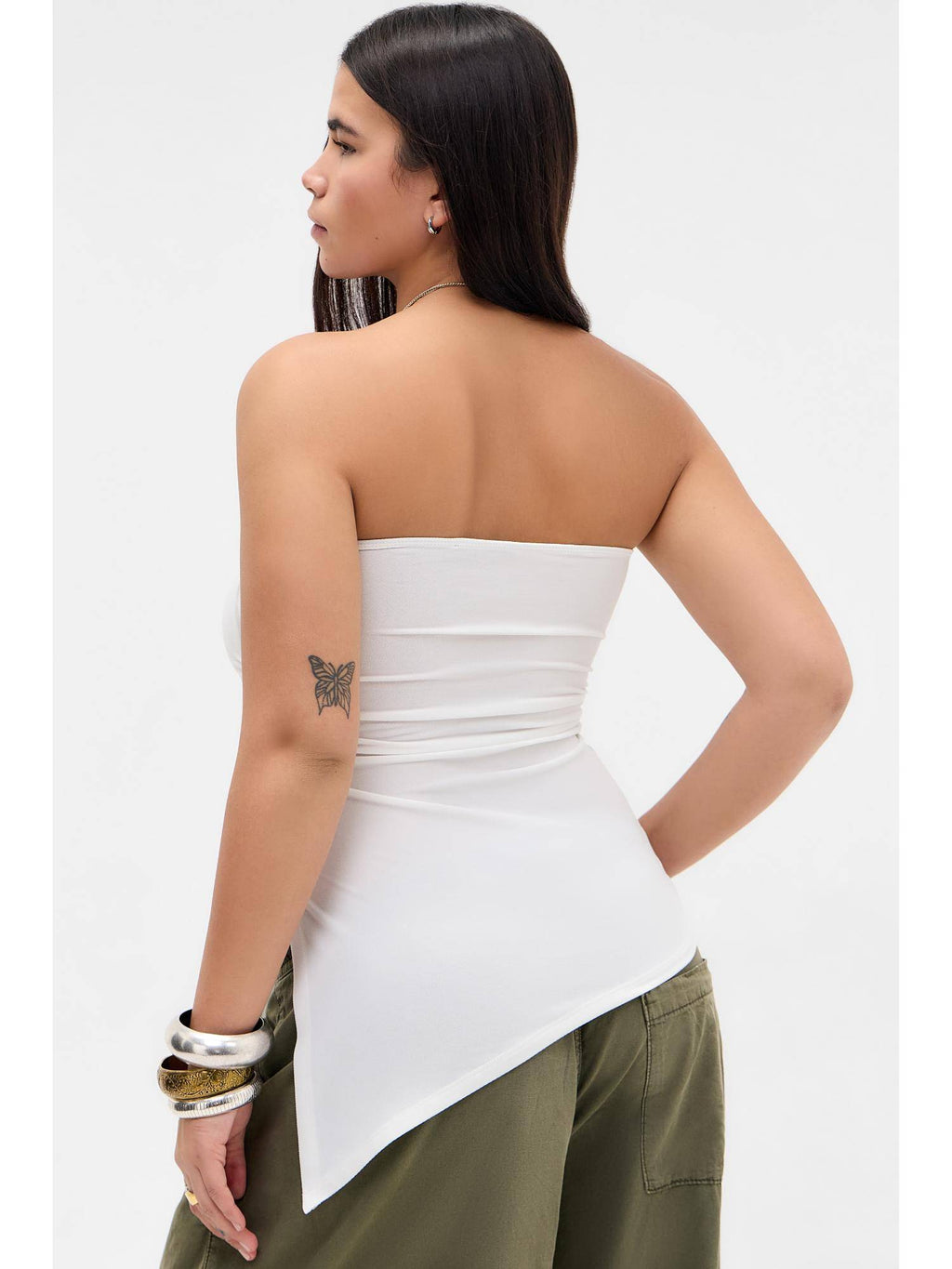 Ines Bandeau White Top | TT90 - view 3