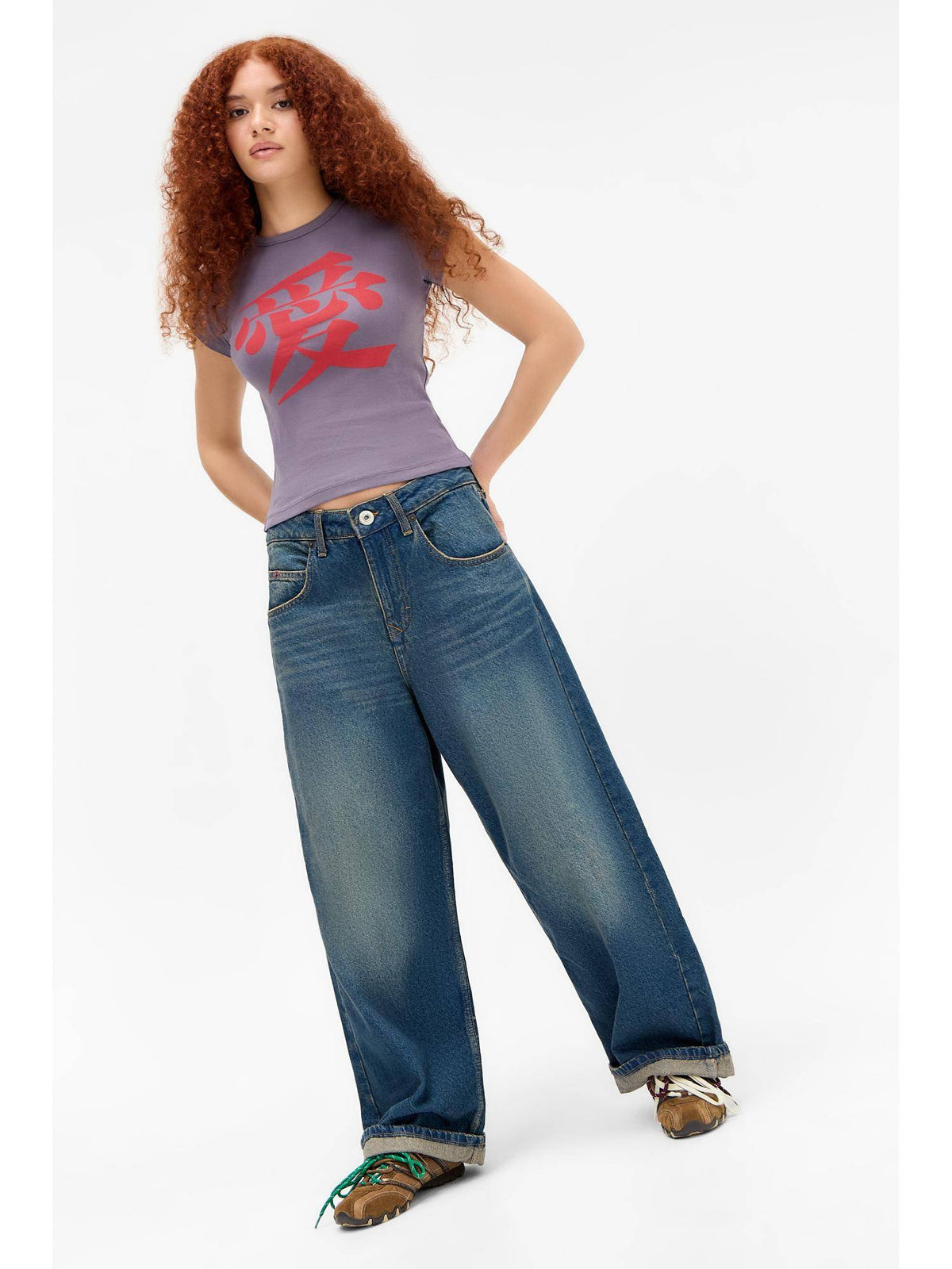 Jaya Texan Turn Up Blue Jeans | BG78 - view 4