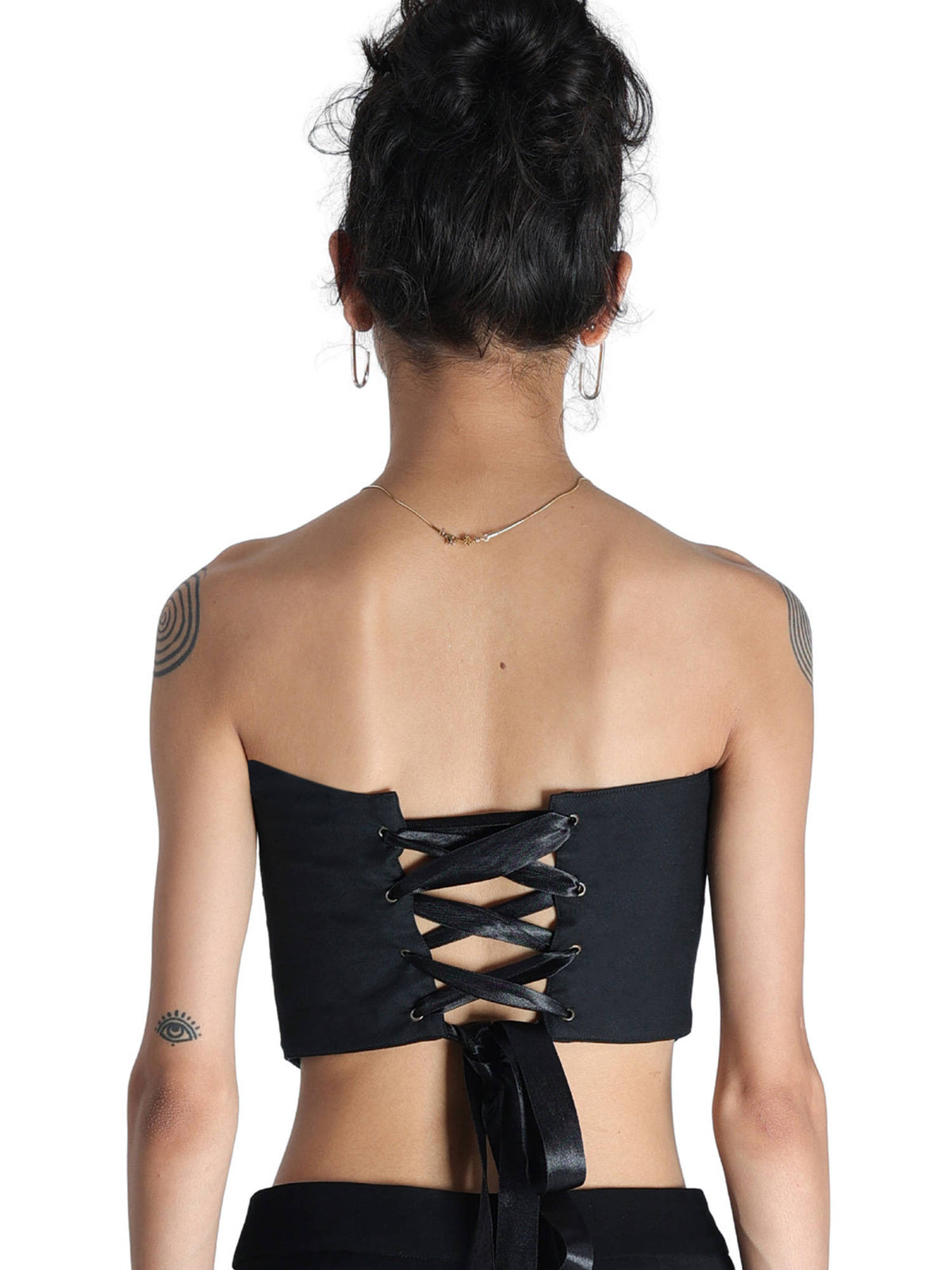 Strapless Black Top | TT90 - view 2