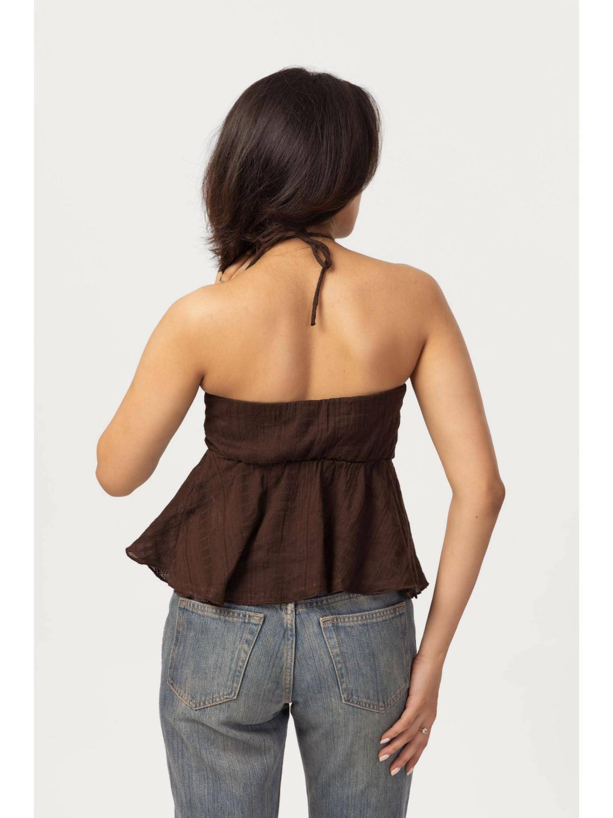 Halter Top With Slit | HT67 - view 2