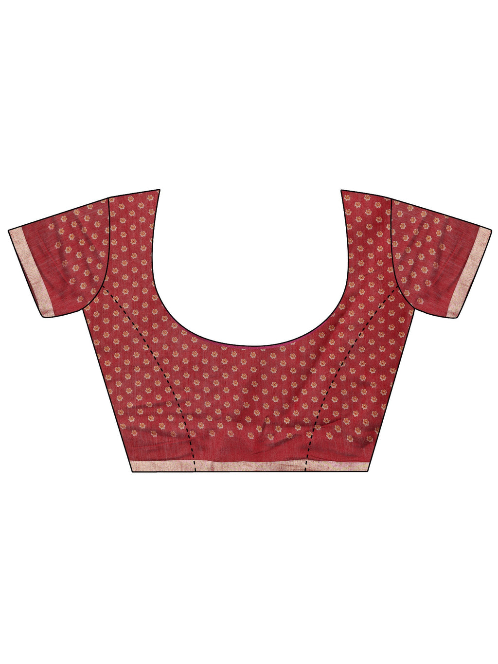 Libas Mustard Solid Cotton Blend Saree With Unstitched Blouse Piece