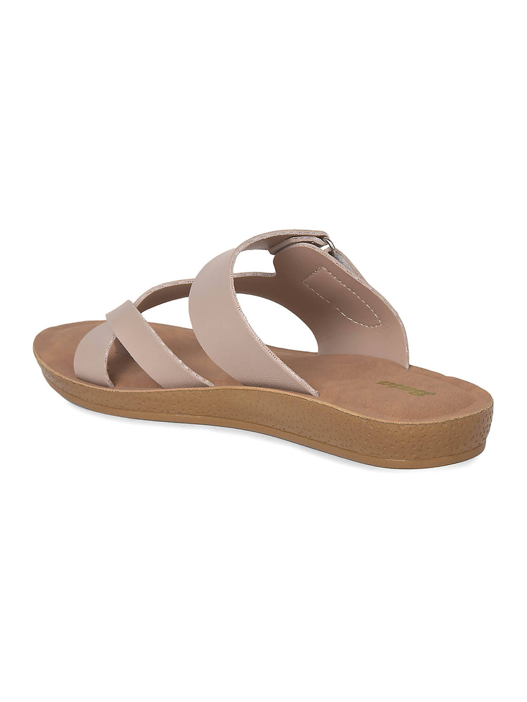 Beige Toe Ring Sandals for Women | SD89 - view 3