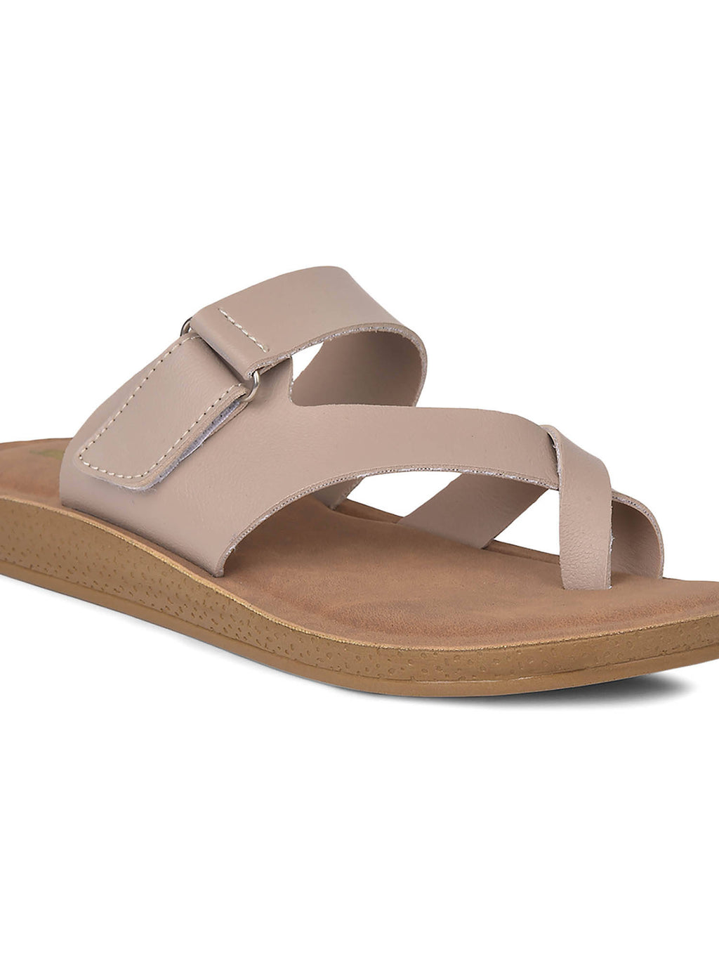Beige Toe Ring Sandals for Women | SD89 - view 5