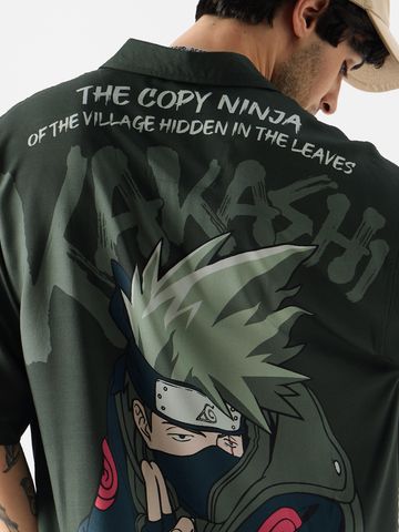Buy Naruto: Kakashi Ninja Men Oversized Shirt Online C76