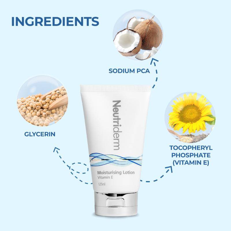 Moisturising Face & Body Lotion For Dry, Aging, Wrinkles, Acne, Red Skin With Vitamin E | B20 - view 4