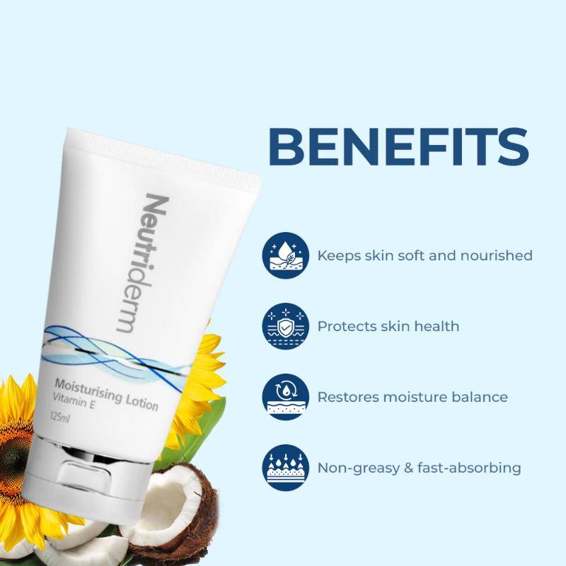 Moisturising Face & Body Lotion For Dry, Aging, Wrinkles, Acne, Red Skin With Vitamin E | B20 - view 5
