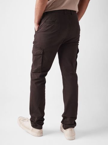 Buy Solids: Brown Men Cargo Pants Online F56