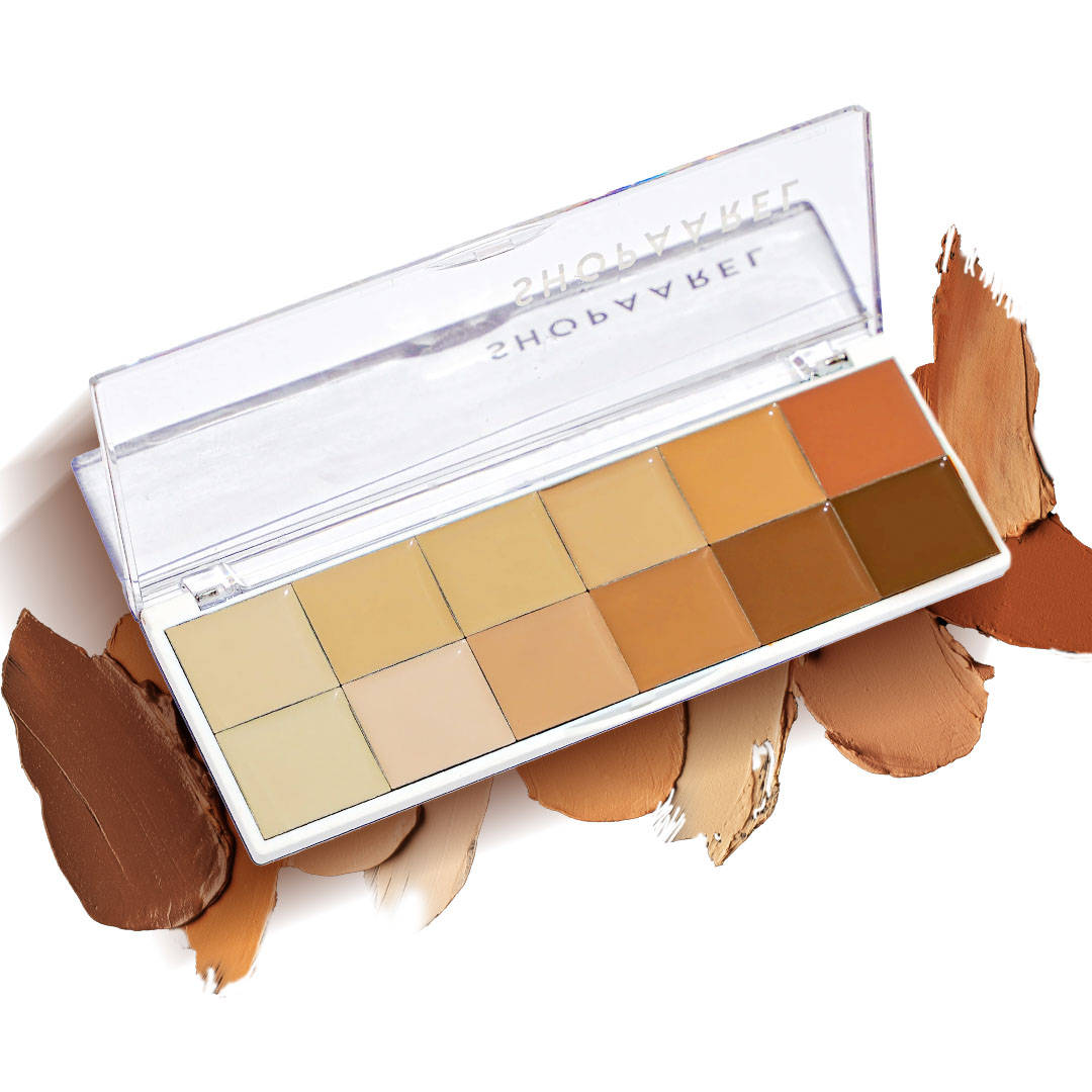 Cover All Concealer Palette - Conceal, Contour, Highlight, Bronzer, Corrector - 24 Hrs | F14 - view 5
