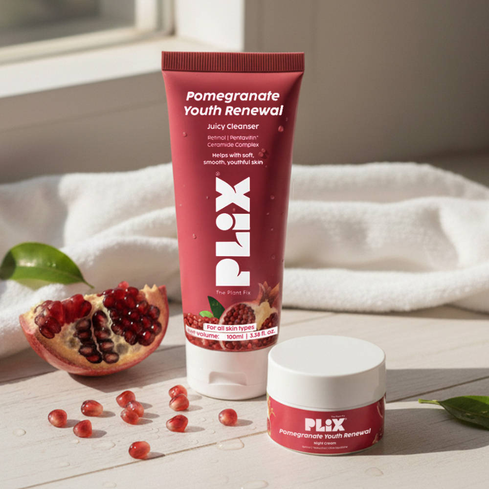 The Plant Fix Pomegranate Youth Renewal Cleanser & Retinol Cream | PL1 - view 5