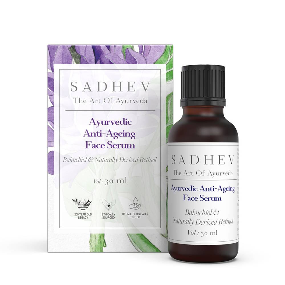 Ayurvedic Anti-Ageing Face Serum with Bakuchiol & Naturally Derived Retinol | Z8 - view 7