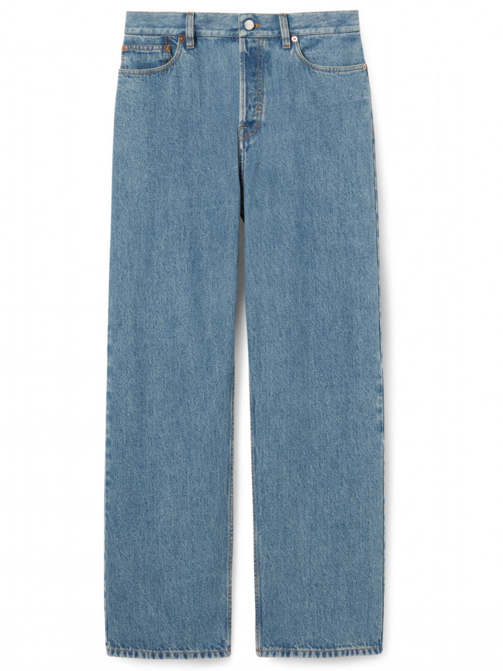 Blue Baggy Denim Cotton Jeans | BG78 - view 1