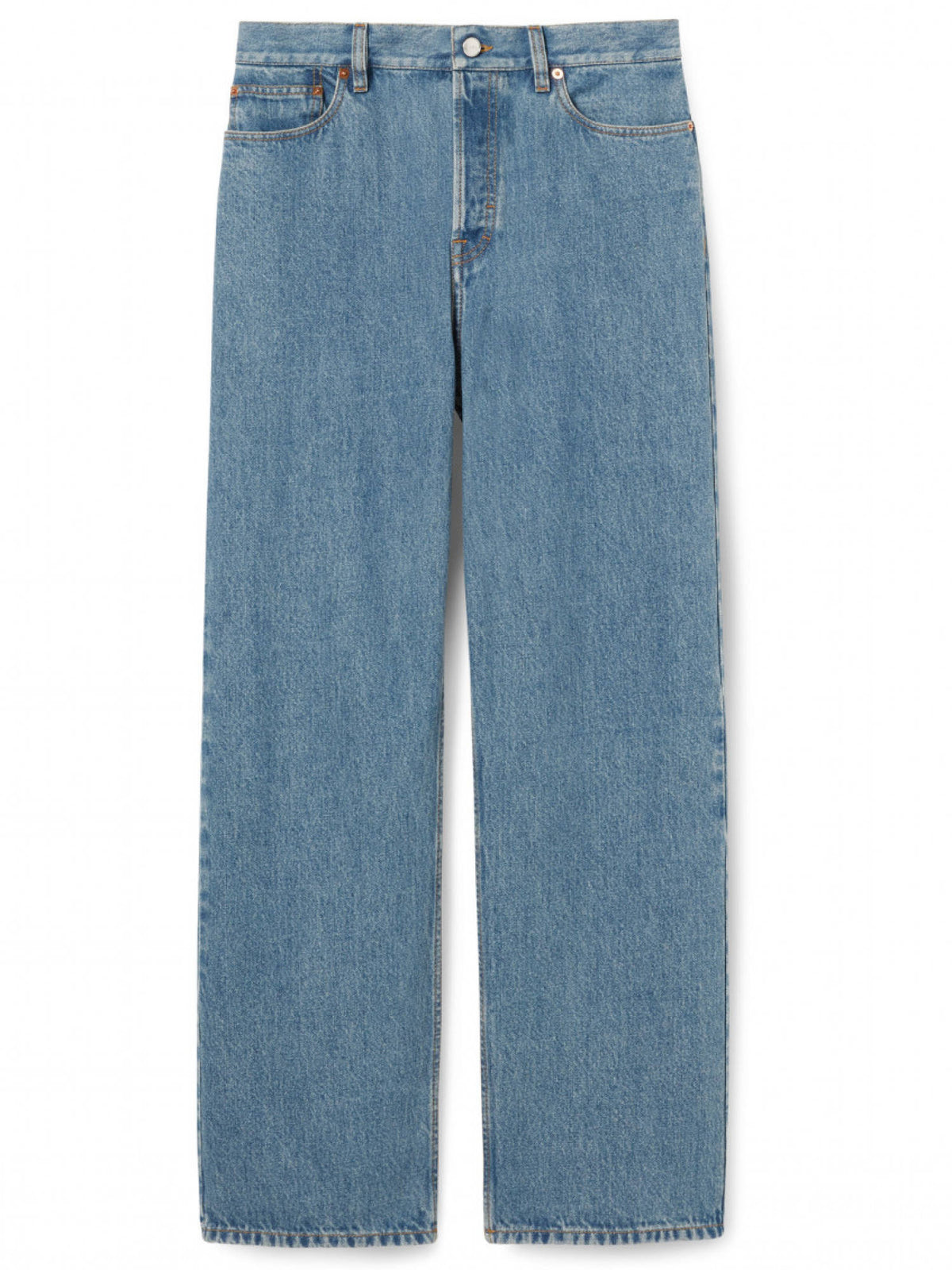 Blue Baggy Denim Cotton Jeans | BG78 - view 1