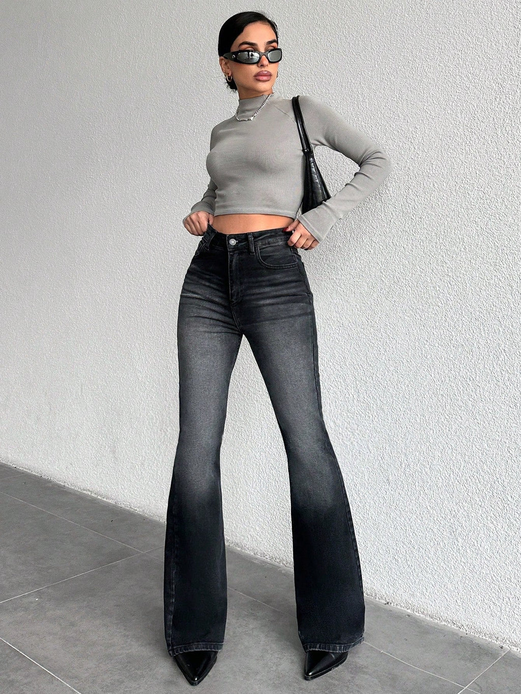 Midnight Ash Bootcut Jeans