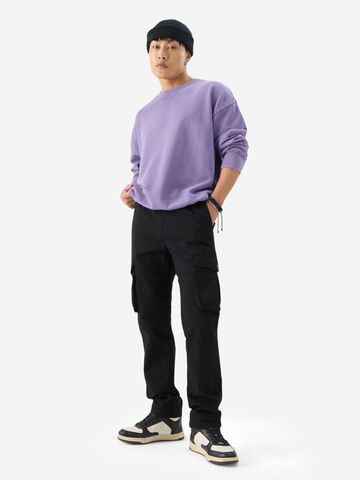 Buy TSS Originals: Classic Black Men Cargo Pants Online F56
