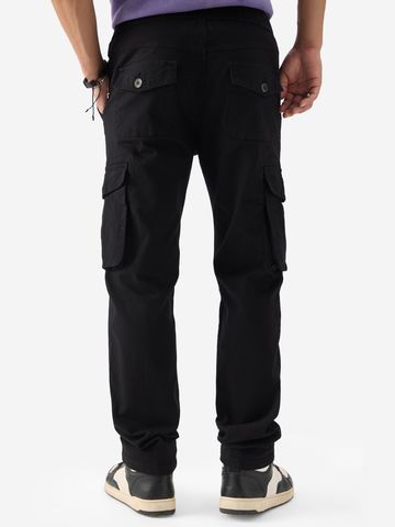 Buy TSS Originals: Classic Black Men Cargo Pants Online F56