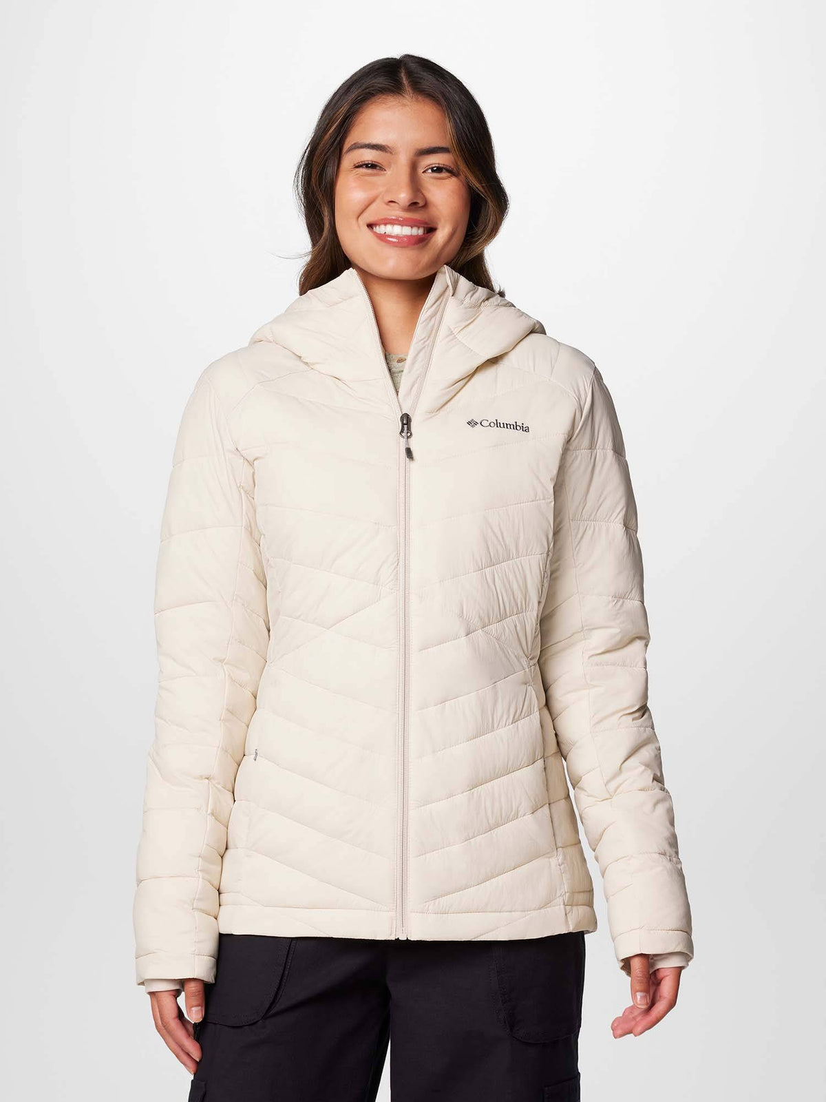 Women Teal Omni-Heat Infinity Joy Peak Down Jacket upto -10°c | JK12 - view 11