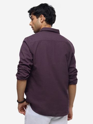 Buy Solids: Maroon Shirts Online C76