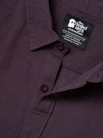 Buy Solids: Maroon Shirts Online C76