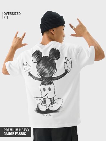 Buy Mickey Mouse: Yo Oversized T-Shirts Online OS23