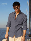Buy Solids Dark Grey Men's Shirt Online C76