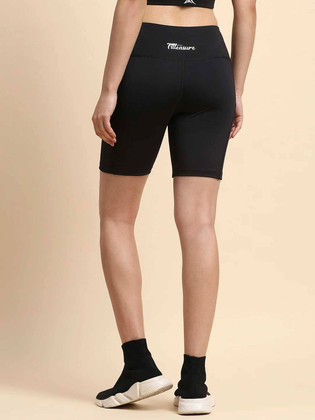 Grey Solid Polyester Regular Shorts - view 18