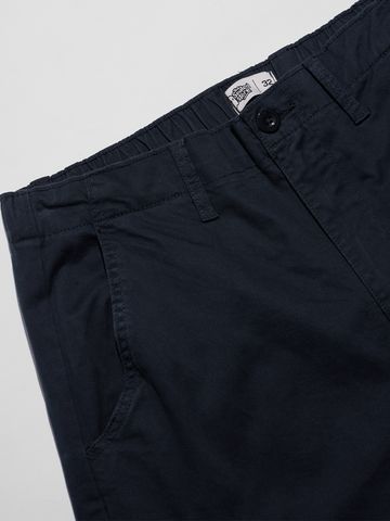 Buy Solids: Rich Navy Blue Men Cotton Pants Online F56