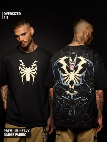 Buy Marvel: Spider x Venom Oversized T-Shirts Online OS23
