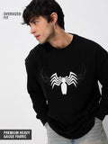 Buy Marvel: Venom Oversized Full Sleeve T-Shirts Online OS23