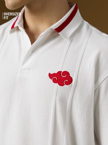 Buy Naruto: Akatsuki Men Oversized Polos Online P09