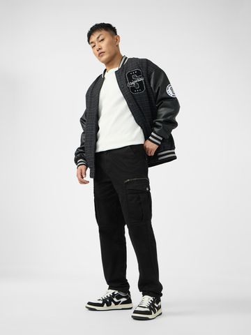 Buy Solids: Charcoal Black Men Cargo Pants Online F56
