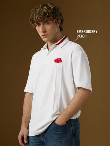Buy Naruto: Akatsuki Men Oversized Polos Online P09