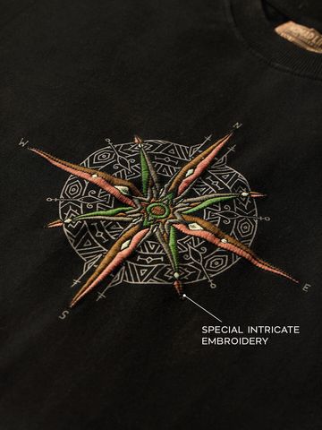 Buy Nomad: Compass Oversized T-Shirts Online OS23