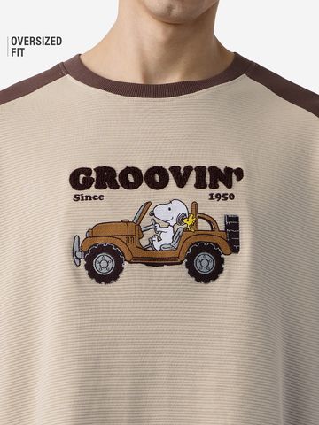 Buy Peanuts: Groovin' Oversized T-Shirts Online OS23