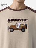 Buy Peanuts: Groovin' Oversized T-Shirts Online OS23