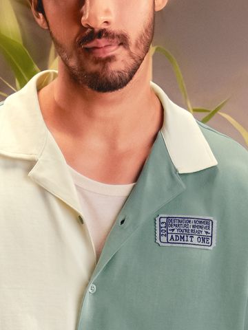Buy TSS Originals: Ticket To Nowhere Men Relaxed Shirts Online C76