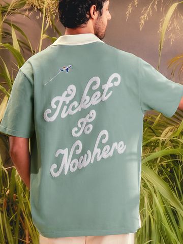 Buy TSS Originals: Ticket To Nowhere Men Relaxed Shirts Online C76