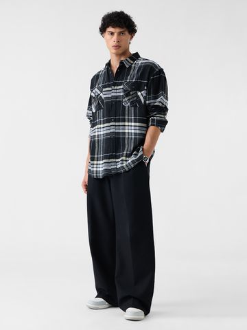 Buy Plaid Shirt: Steel Men Shirts Online C76