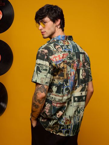 Buy The Beatles: Through The Years Men Holiday Shirts Online C76