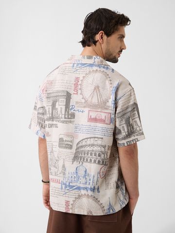 Buy Hawaiian Shirt: Monuments Holiday Shirts Online C76