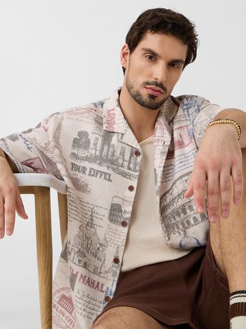 Buy Hawaiian Shirt: Monuments Holiday Shirts Online C76