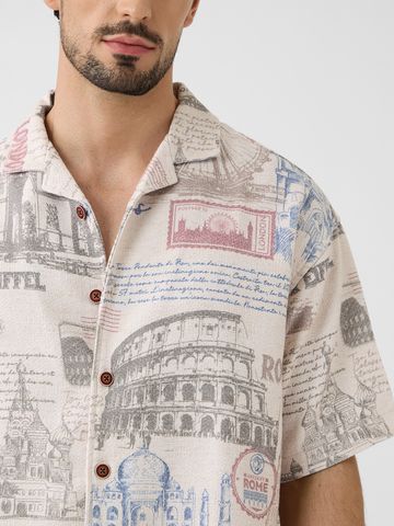 Buy Hawaiian Shirt: Monuments Holiday Shirts Online C76