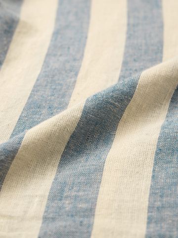 Buy Cotton Linen Stripes: Coastal Men Relaxed Shirts Online C76