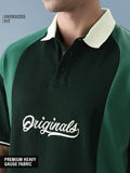 Buy Colourblock: Fern Oversized Polos Online P09