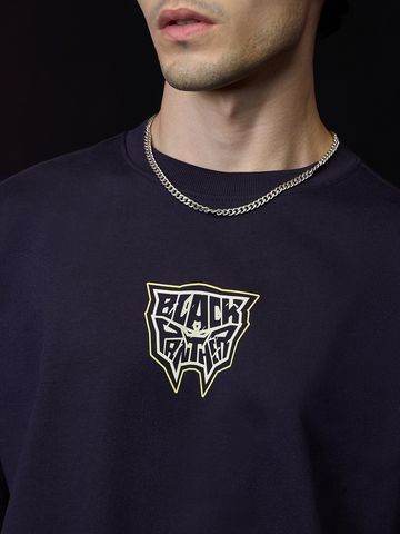 Buy Black Panther: Poster Men Oversized T-shirts online OS23