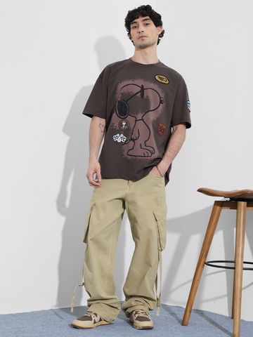 Buy Peanuts: Motorsports Oversized T-Shirts Online OS23