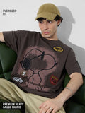 Buy Peanuts: Motorsports Oversized T-Shirts Online OS23
